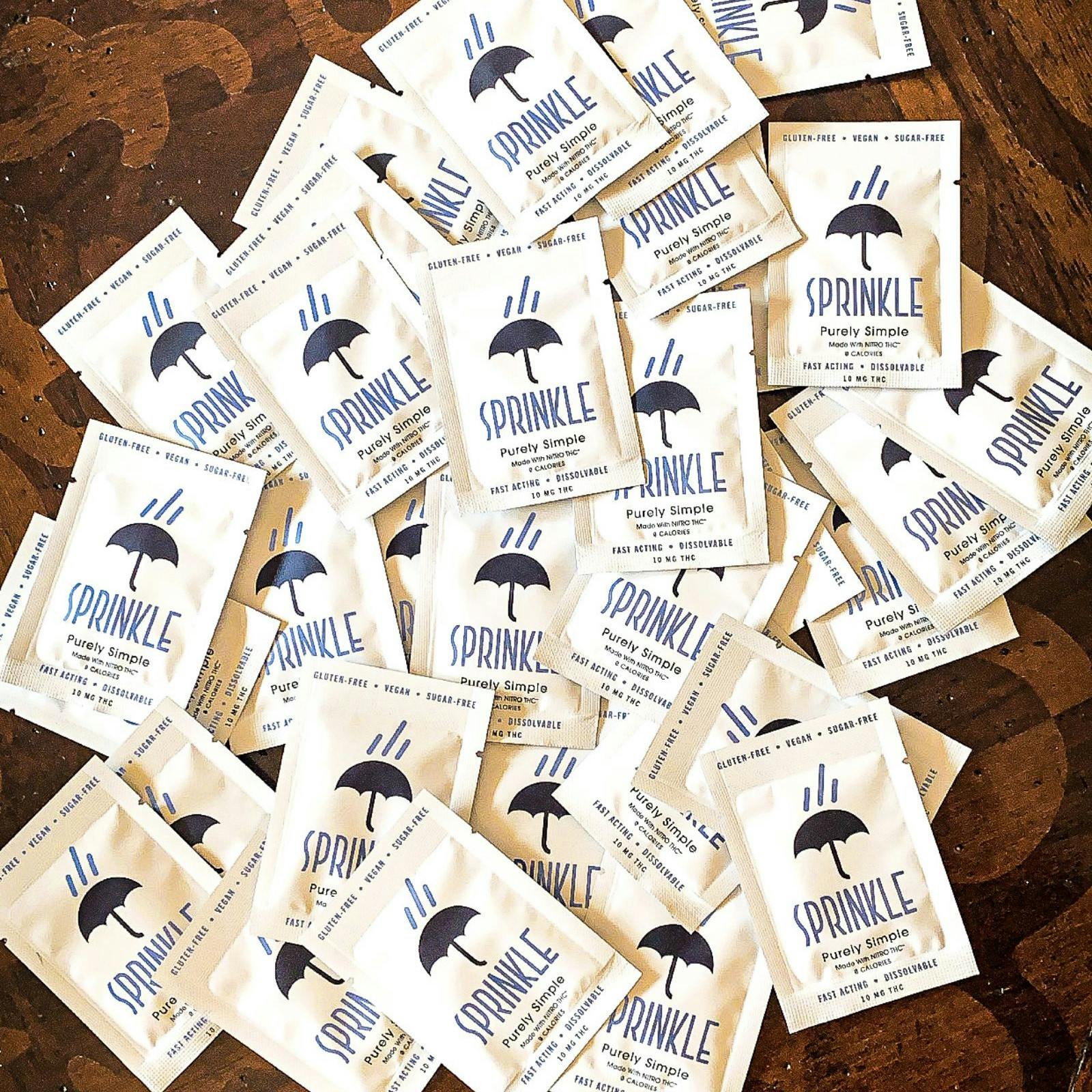 Sprinkle Sprinkle THC Dissolvable Supplement Purely Simple 10 mg THC