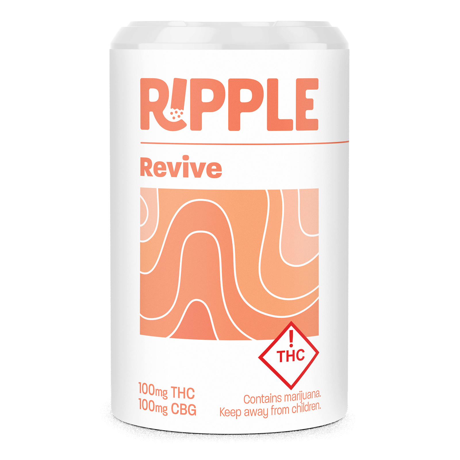 Ripple Ripple Revive Dissolvable 100mg THC + 100mg CBG Leafly