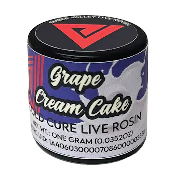 Photo of Grape Cream Cake Cold Cure Rosin 1G