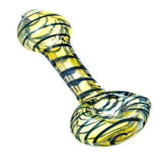 Photo of 3.5" Full Spiral Fumed Mini Spoon Pipe