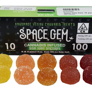 Photo of Sour SpaceDrops 100mg 10-Pack