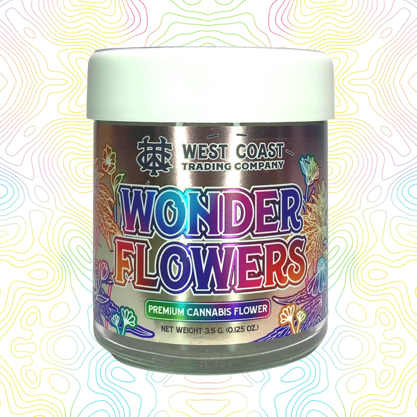 West Coast Trading Company Wonder Flower Apple Fritter 3.5g