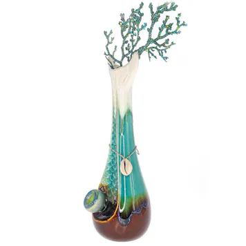 Photo of My Bud Vase “Yemaya” Water Pipe