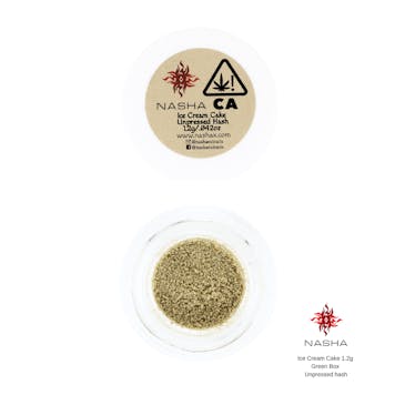 Photo of Ice Cream Cake 1.2g Green Unpressed Hash (Summit Grown)