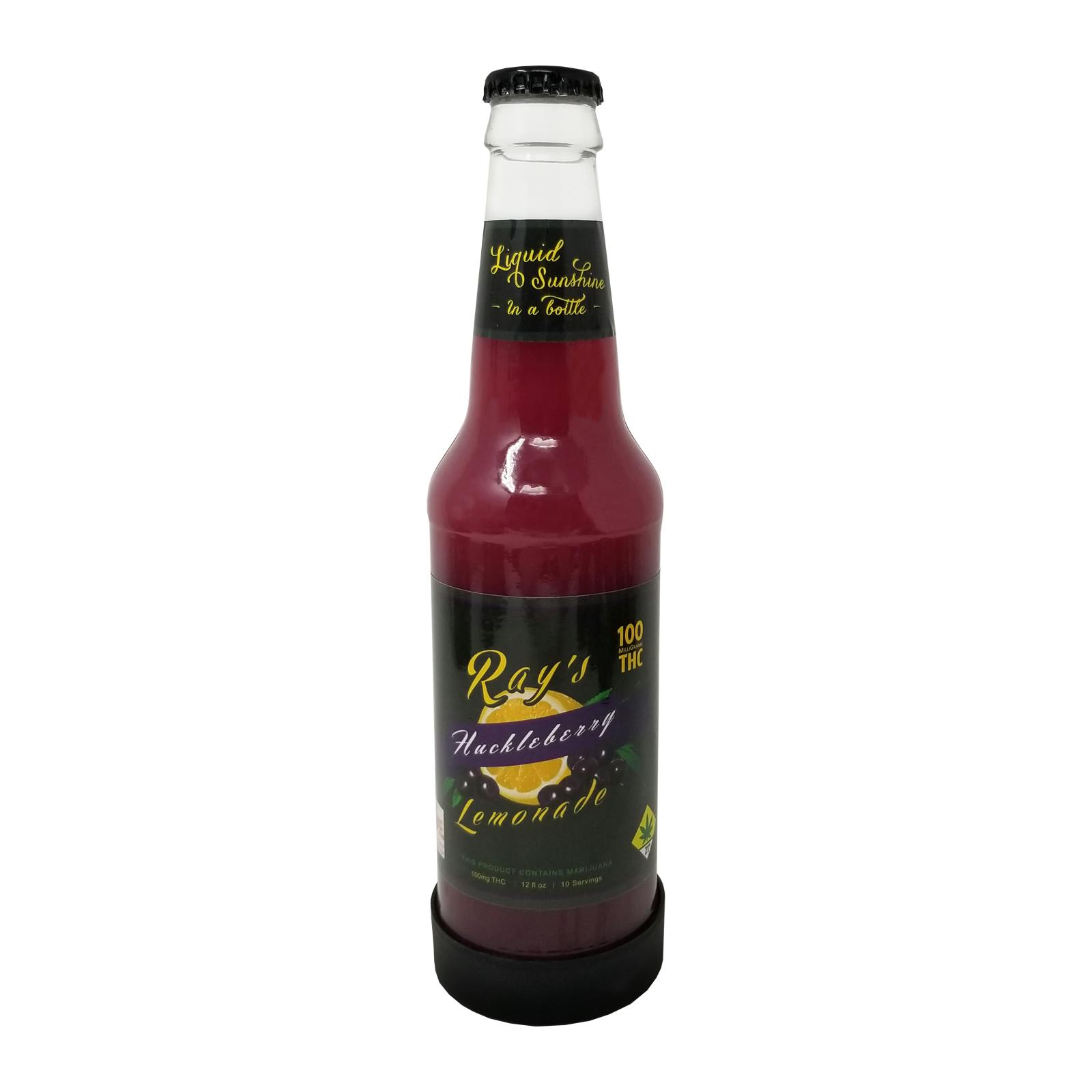 Ray's Lemonade Ray's Huckleberry Lemonade 100mg THC Leafly