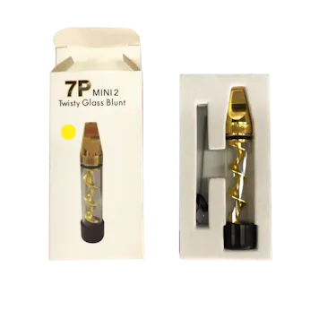 Photo of Custom Mini V12 Glass Twisty Blunt