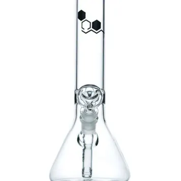 Photo of 12" Classic Beaker Bong w/ Donut Ice Catcher