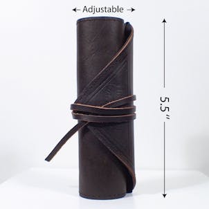 Photo of "90% Cocoa Brown" Leather Pouch / Case