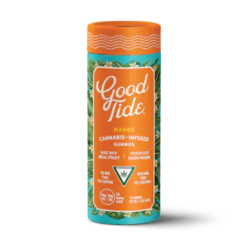 Photo of Mango Solventless Hash Rosin Gummies | 200mg