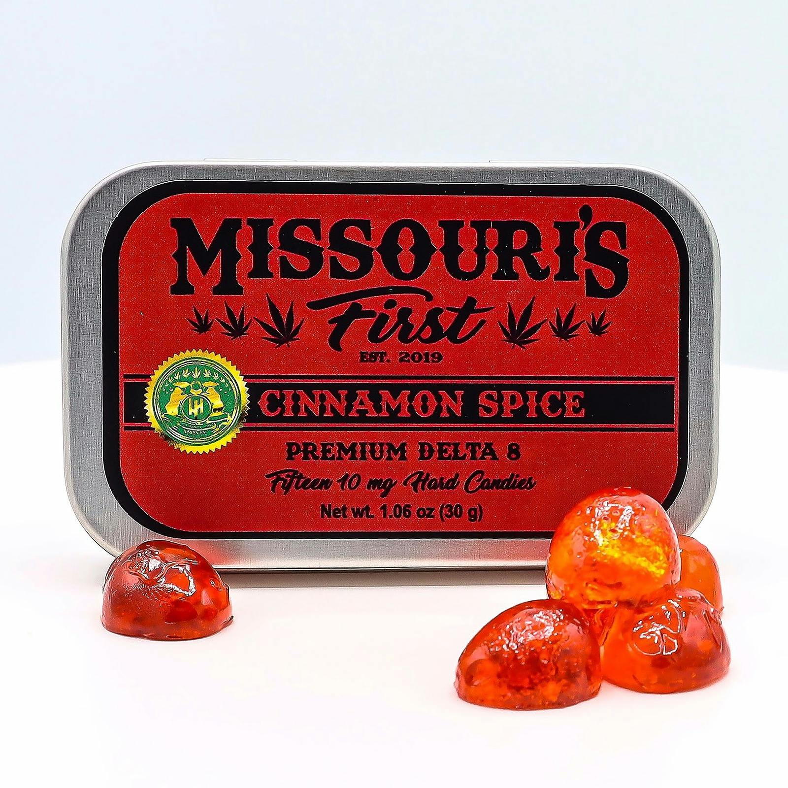 Missouri's First / Hemp Hill Farm Cinnamon Spice Delta 8 Hard Candy