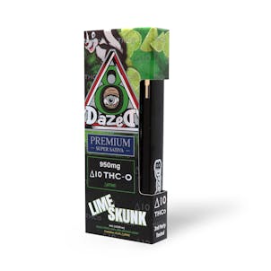 Photo of Lime Skunk Delta 8/10 THC-O Disposable Vape — 1 Gram