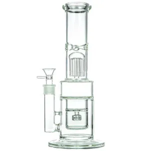 Photo of "Fritted Inset Barrel" Perc Bong
