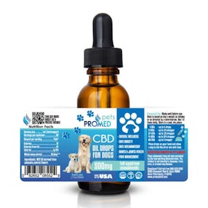 Photo of PET DOG FULL SPECTRUM CBD OIL DROPS 500MG