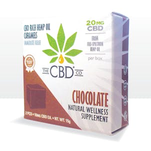 Photo of The CBD Co. Caramel - Chocolate