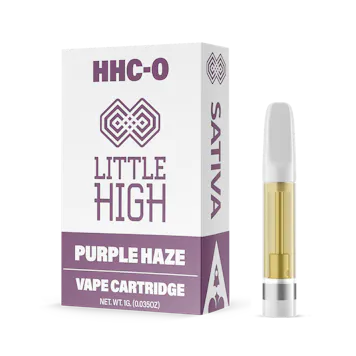 Photo of Little High - HHC-O Sativa - Purple Haze - 1 Gram Cart