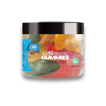 Photo of R.A. Royal Gummies: CBD Fish Gummy Jar (900 MG)