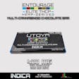 Product image for Entourage Indica Elite Chocolate Bar – 400 mg – Delta 8, HHC, THC-O, THCP