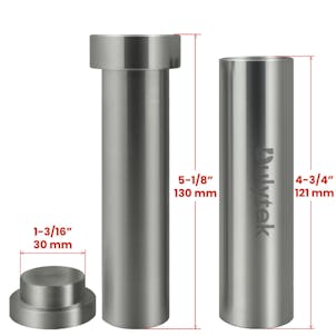 Photo of Dulytek® Hammer Style Pre-Press Pollen Mold, Stainless Steel, Two Sizes Available: Large and X-Large
