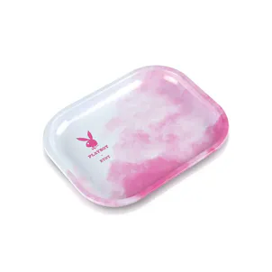 Photo of PLAYBOY by RYOT® Small Pink Smoke Tin Tray