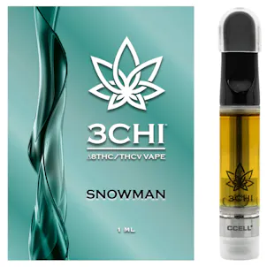 Photo of THCv Vape Cartridge - Snowman