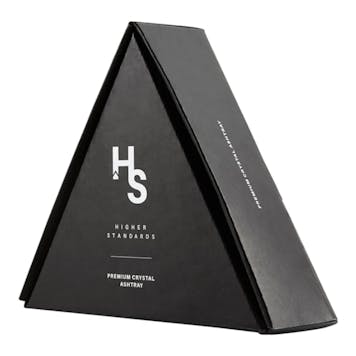 Photo of Higher Standards Crystal Glass Ashtray