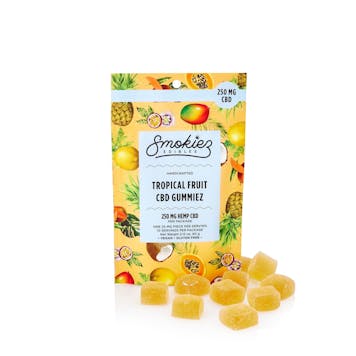 Photo of Tropical Fruit Hemp CBD Gummiez, 250mg CBD - Oklahoma