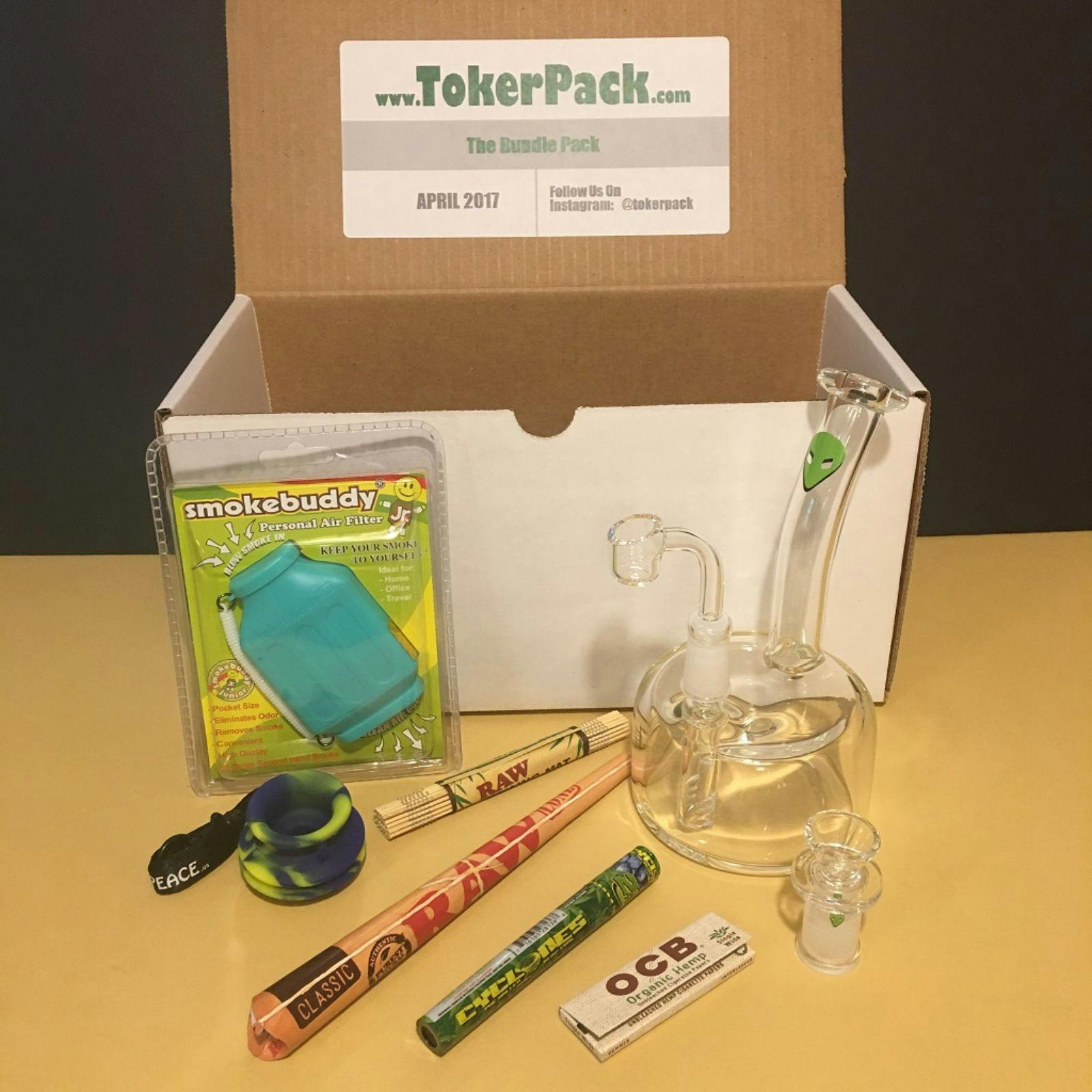 TokerPack Quality Glass Pipes In A Monthly Subscription Box Monthly