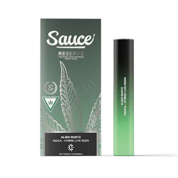 Photo of Sauce Reserve - Alien Runtz - 1G Live Resin AIO (MI)