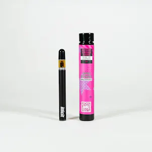 Photo of Raspberry Lemonade Slushie 1:1 CBD:THC 300mg Dapper Disposable Vape