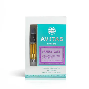 Photo of Orange Cake Live Resin Cartridge 1g