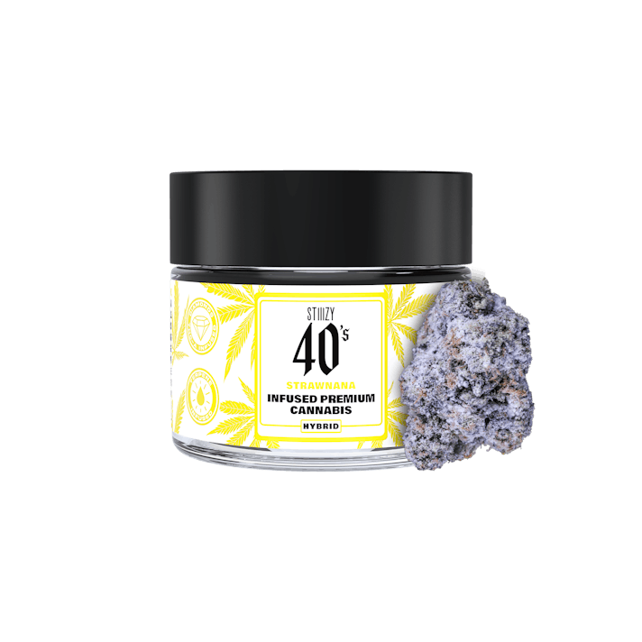 STIIIZY: STIIIZY - 40's Jar - Strawnana - 3.5g | Leafly