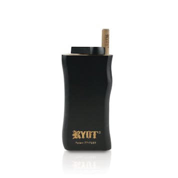 Photo of RYOT® Wooden Magnetic Dugout with Matching One Hitter in Black