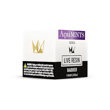 Photo of Acai Mints Live Resin Badder