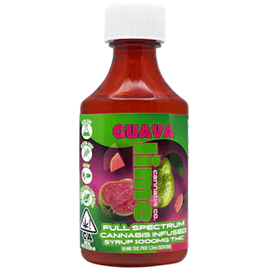 Photo of 1000mg Live Resin THC Syrup Tincture | Guava