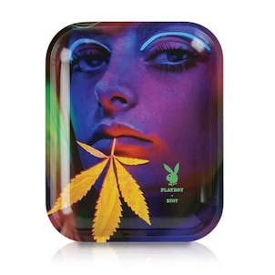 Photo of PLAYBOY by RYOT® large Leaf Tin Tray
