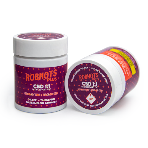 ROBHOTS Plus Gummies | MED | Multipack 1:1s (CBD:THC), 500mg