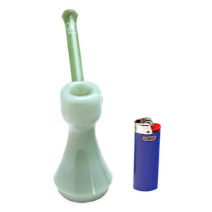 Photo of 5" Mint Green Bubbler Jane West x Grav