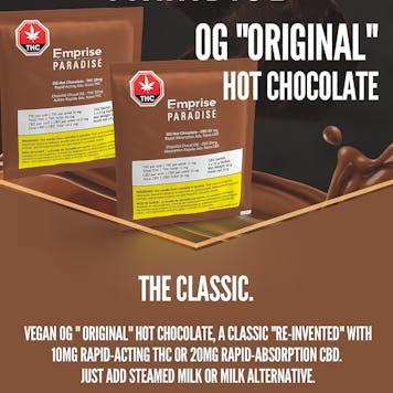 Photo of OG "Original" Vegan & Organic Hot Chocolate - 20mg Rapid Nano CBD