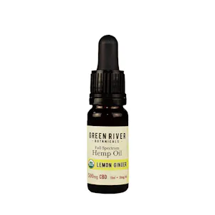 Photo of Certified Organic Hemp Oil - Lemon Ginger