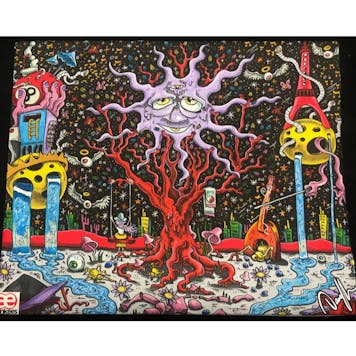 Photo of Dunkees “Happy Tree” Butane Dab Torch