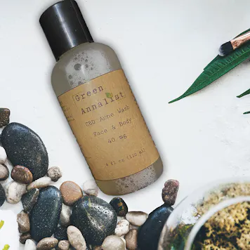 Photo of Tea Tree Mint CBD Face and Body Cleanser | | Acne Treatment