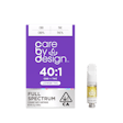 Product image for Care By Design | 40:1 Full Spectrum Vape Cartridge 0.5 Grams