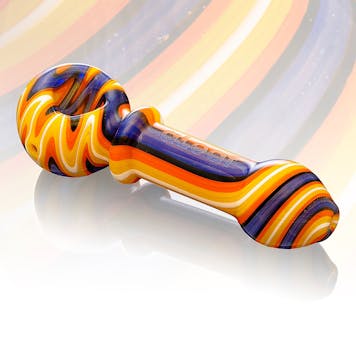 Photo of 4.5" Sandblasted Wig Wag Hand Pipe