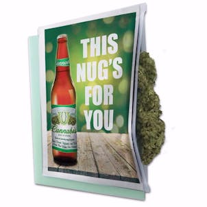 Photo of Marijuana Birthday Card/Gift Bag - This Nug's For You
