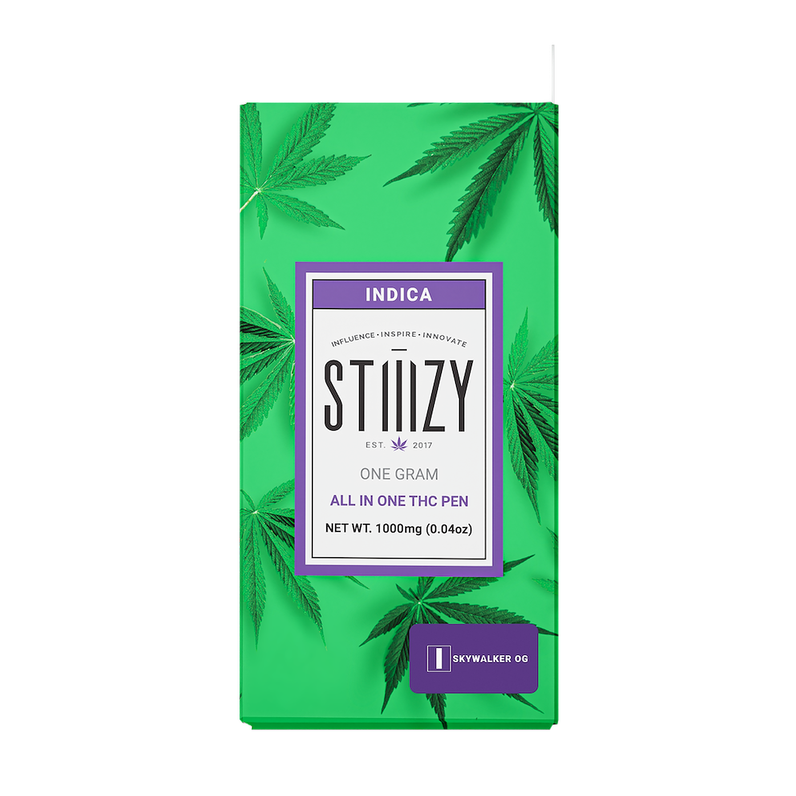 STIIIZY: SKYWALKER OG - ALL-IN-ONE 1G THC PEN | Leafly