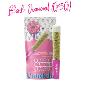 Photo of Candela Double Glazed Donut - Black Diamond