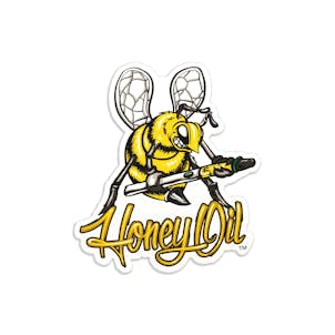 Product image for Honey Oil Vape Bee Sticker
