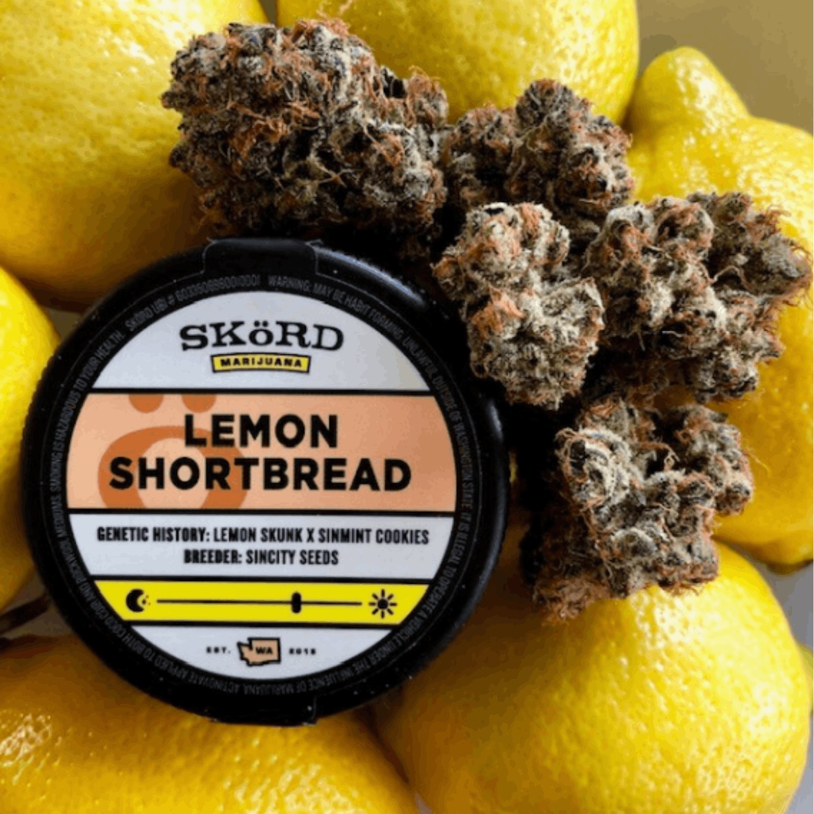 SKöRD Lemon Shortbread Leafly