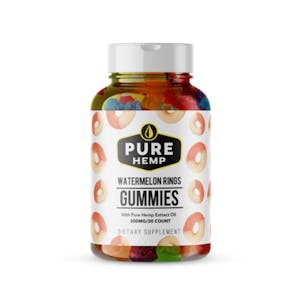Photo of CBD Gummies - Watermelon Rings 300mg