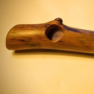Photo of Found DRIFTWOOD Smoking Pipe - Wooden Tobacco Pipe - Handmade